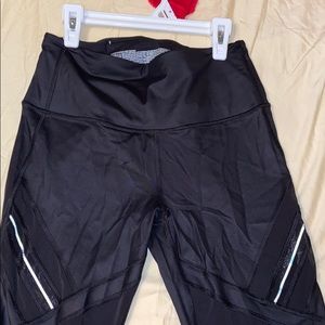 Fun reflective Victoria secret leggings